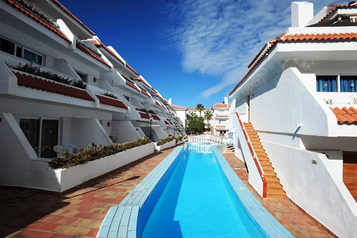 Central Location P, Terrace With Pool View, Sunny, Quiet, Wifi Playa de las Americas  0*, Playa de las Americas (Tenerife) Spanien