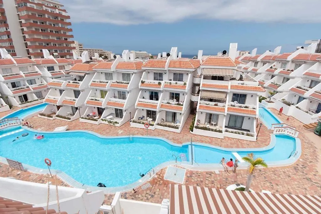 Central Location P, Terrace With Pool View, Sunny, Quiet, Wifi Playa de las Americas  Playa de las Americas (Tenerife)